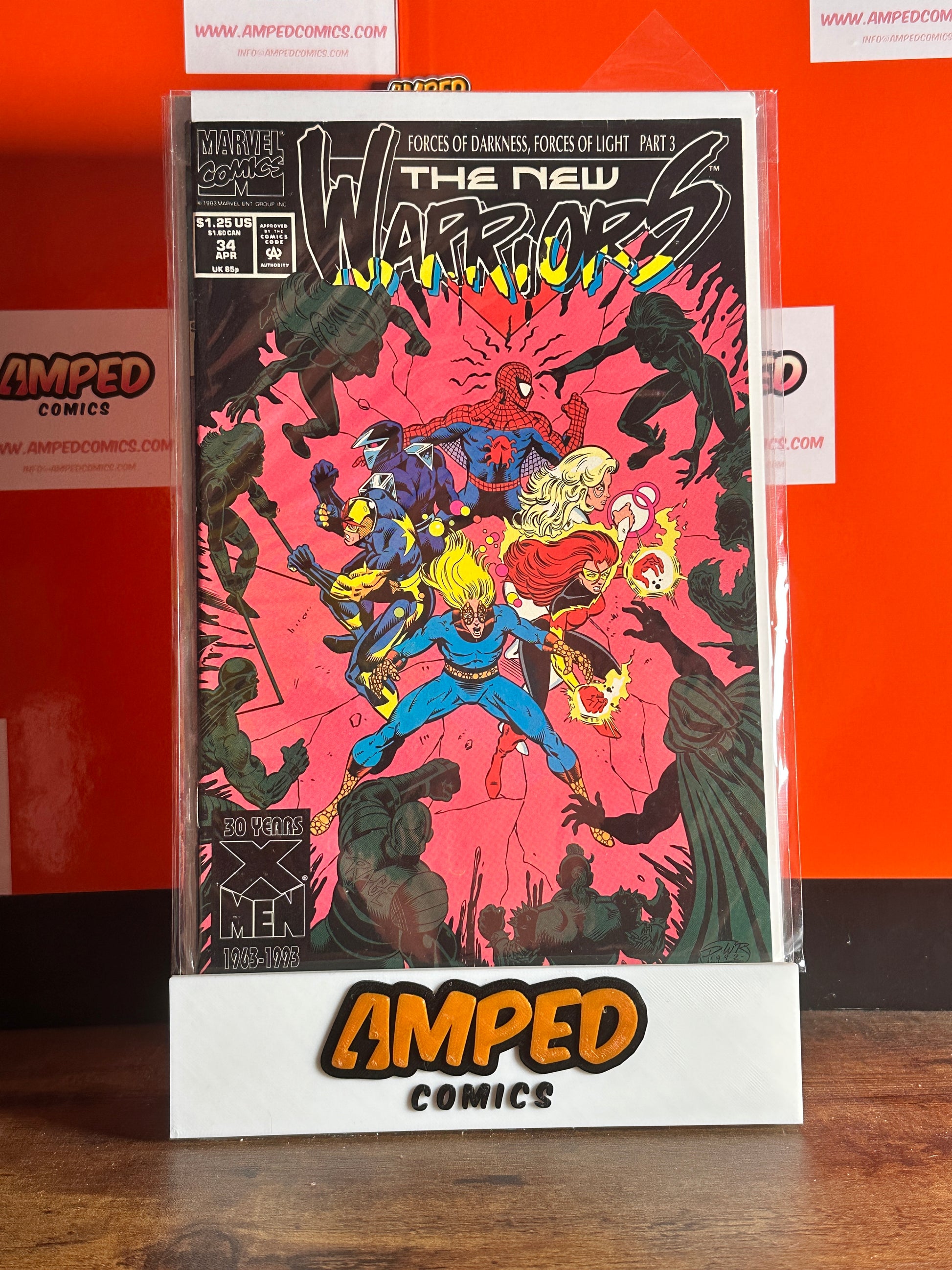 The New Warriors #34 Marvel Comics Apr 1993