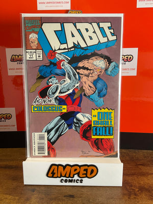 Cable 11 Marvel Comics May 1994 Colossus Appearance