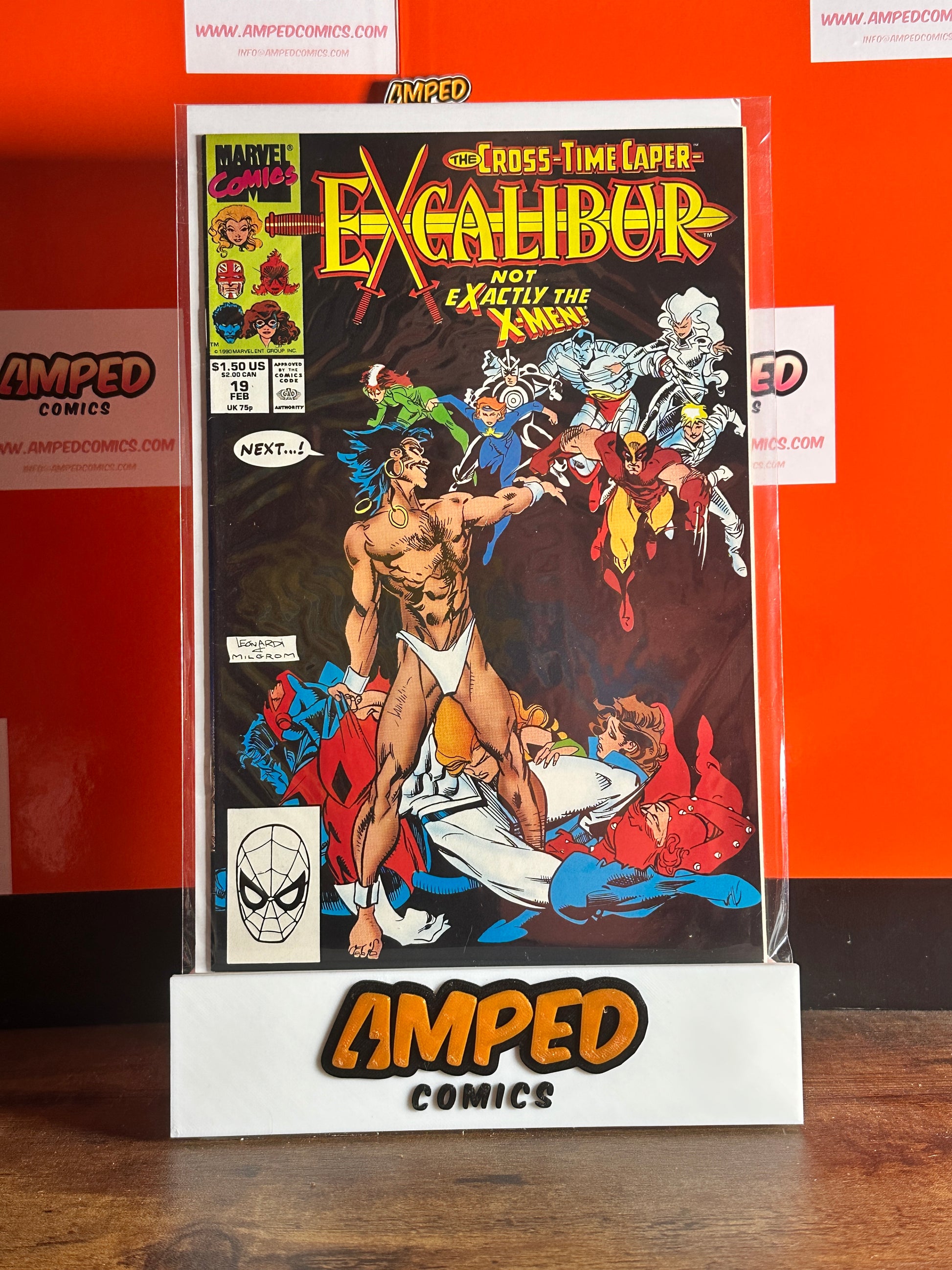 Excalibur #19 Marvel Comics (Feb 1990) Cross-Time Caper