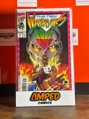 The New Warriors #37 Marvel Comics July 1993 Direct Edition