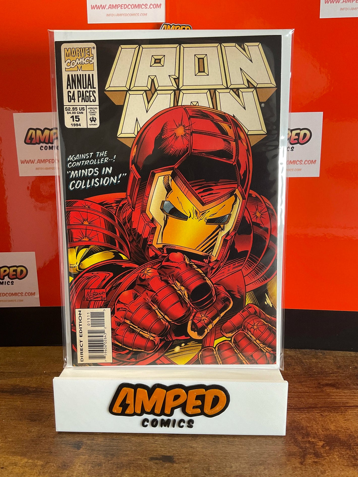 Iron Man Annual 15 Marvel Comics 1994 Minds in Collision