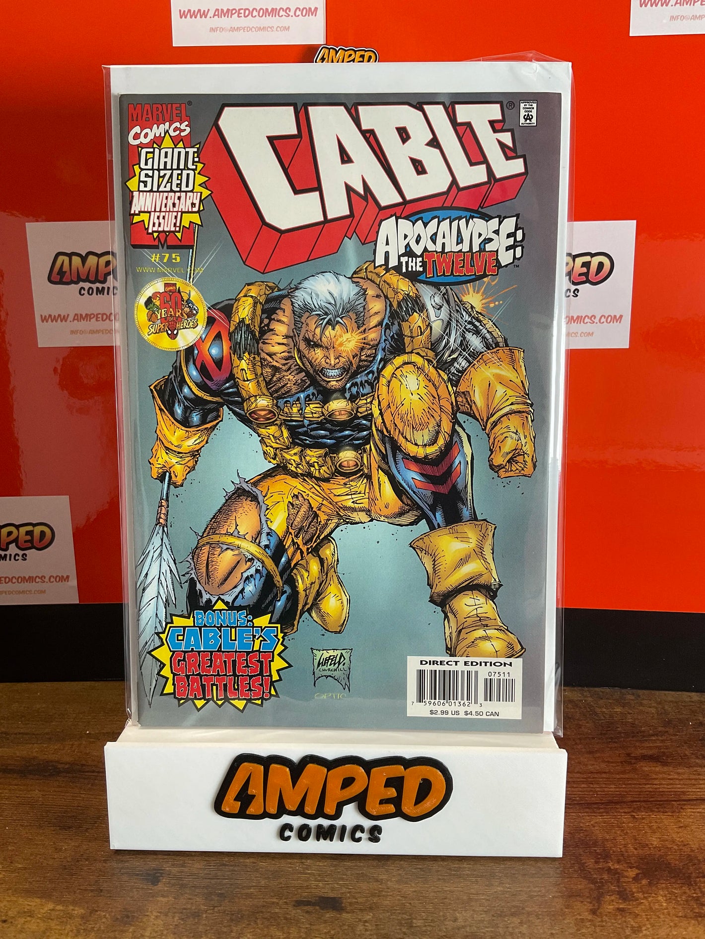 Cable 75 Giant-Sized Anniversary Issue Marvel Comics 1999