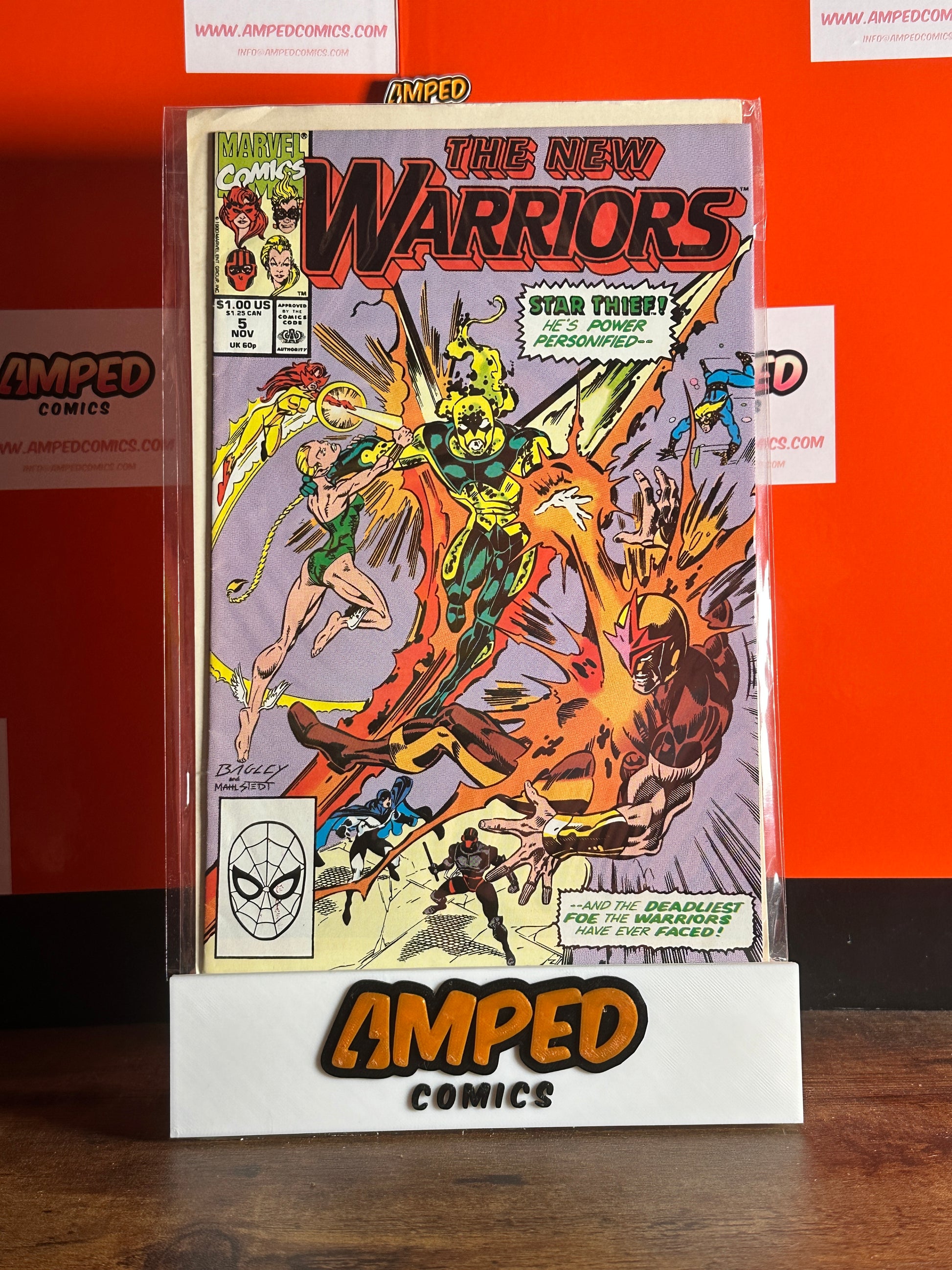 The New Warriors #5 Marvel Comics 1990