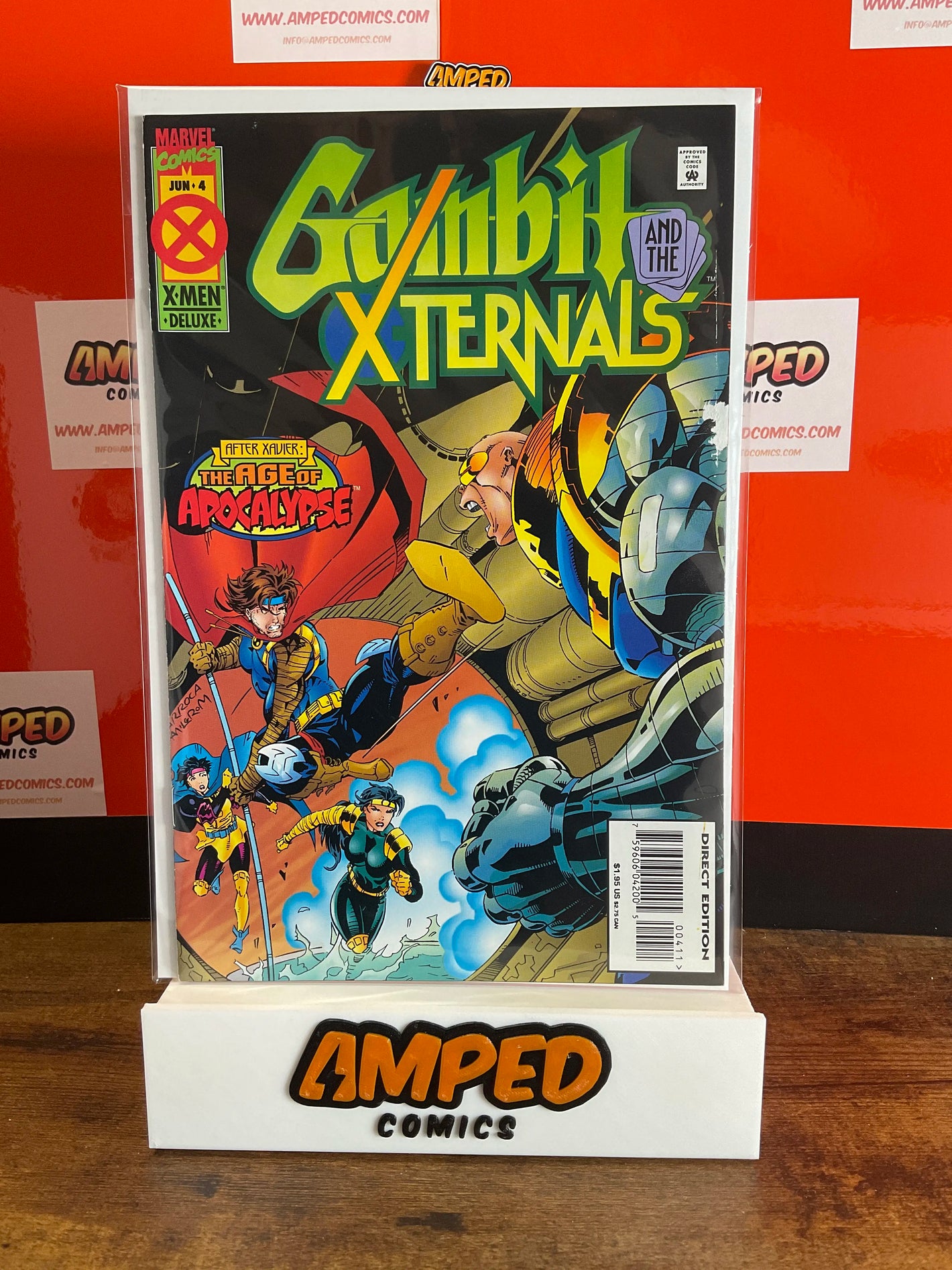 Gambit and the X-Ternals 4 Marvel Comics June 1995 Age of Apocalypse
