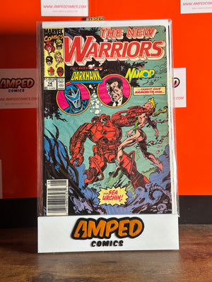 The New Warriors #14 Marvel Comics Aug 1991 Darkhawk & Namor