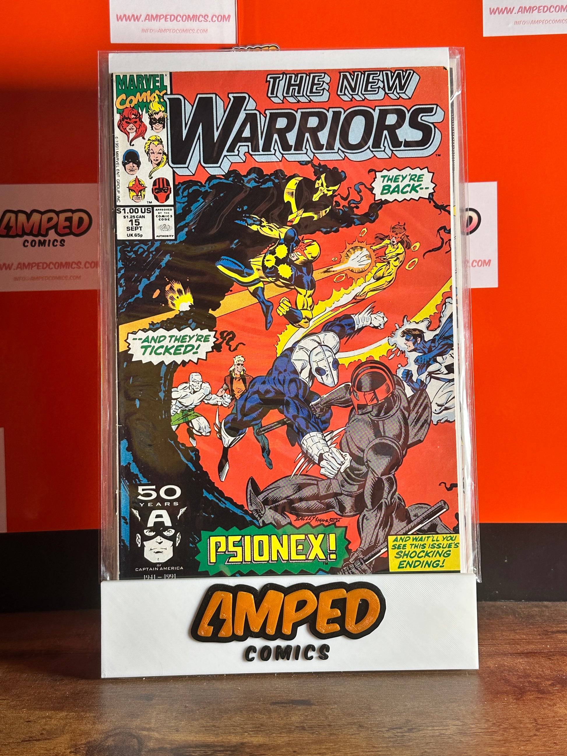 The New Warriors #15 Marvel Comics (Sept 1991)