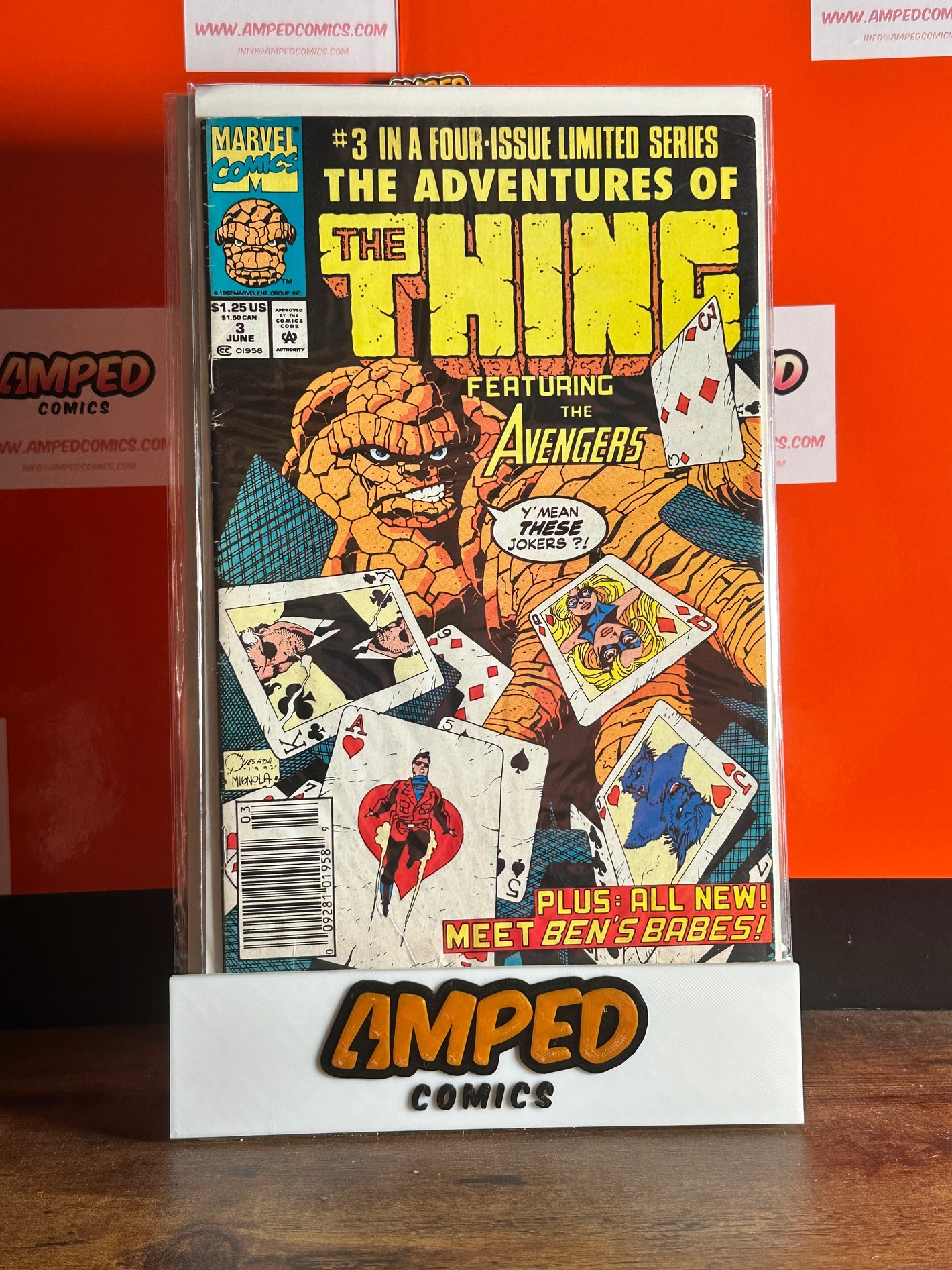The Adventures of the Thing #3 Marvel Comics 1992 MID GRADE