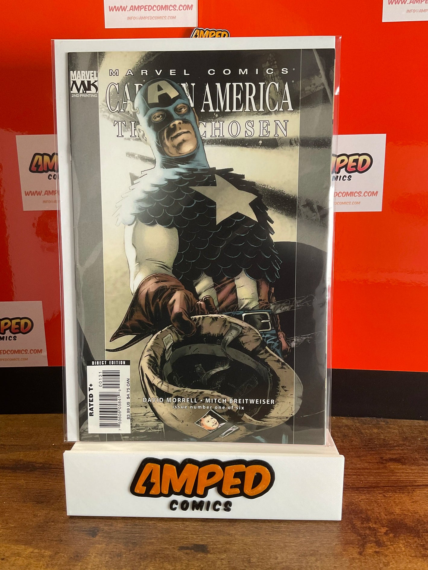 Captain America The Chosen 1 (2nd Print) Marvel Comics 2007
