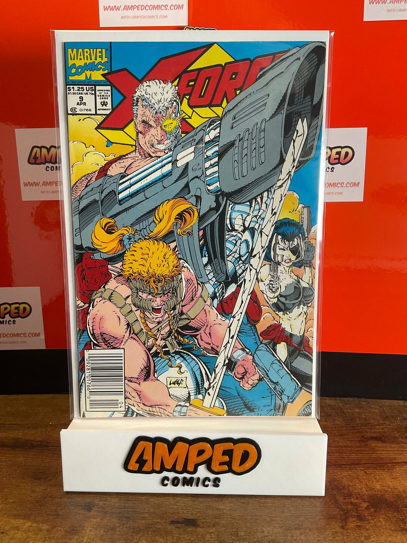 X-Force 1 Marvel Comics Apr 1991 Rob Liefeld Cover Art
