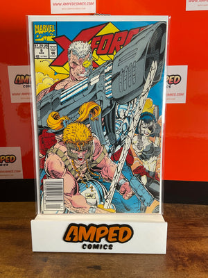 X-Force 1 Marvel Comics Apr 1991 Rob Liefeld Cover Art