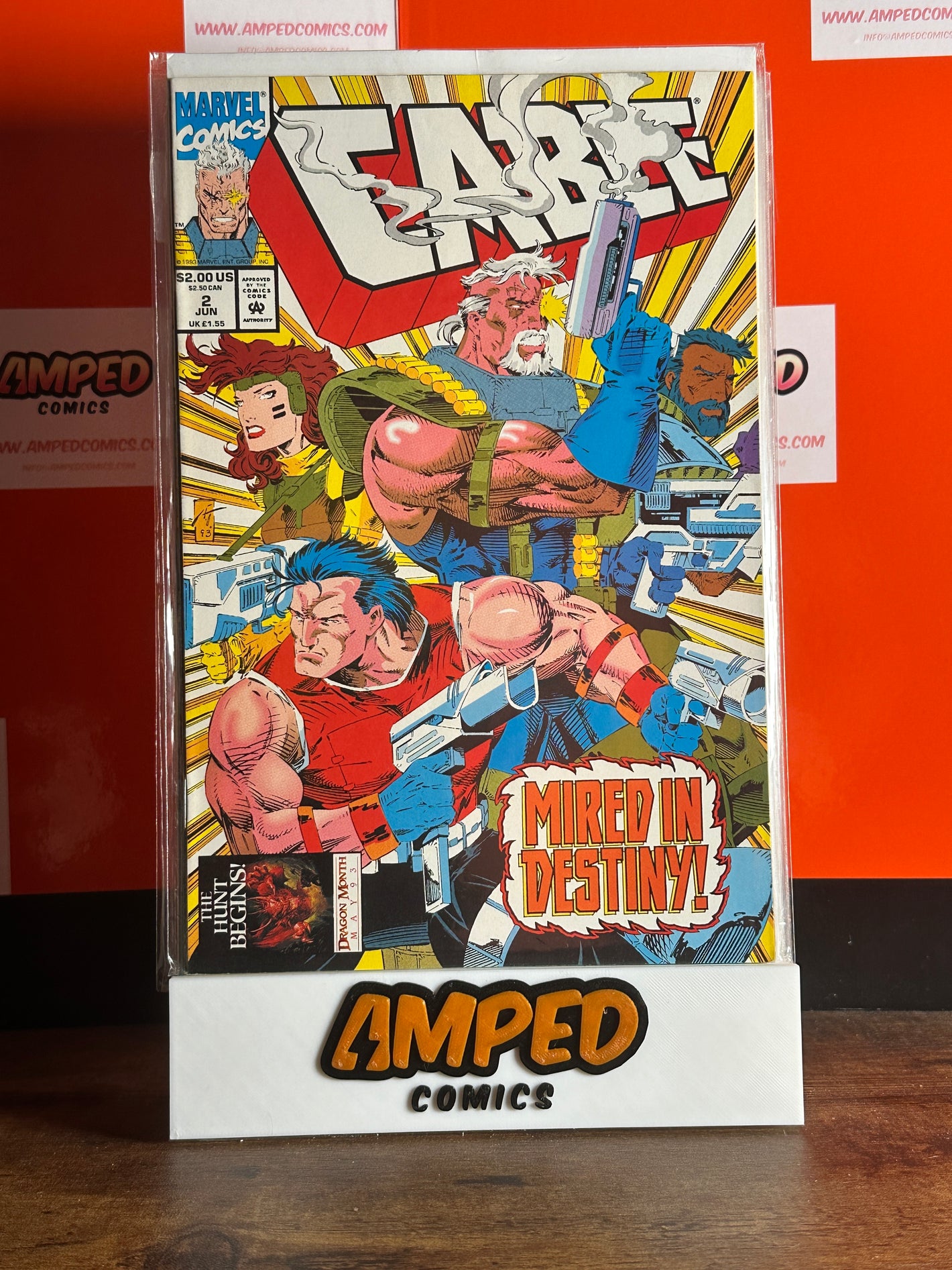 Cable #2 Marvel Comics (June 1993)