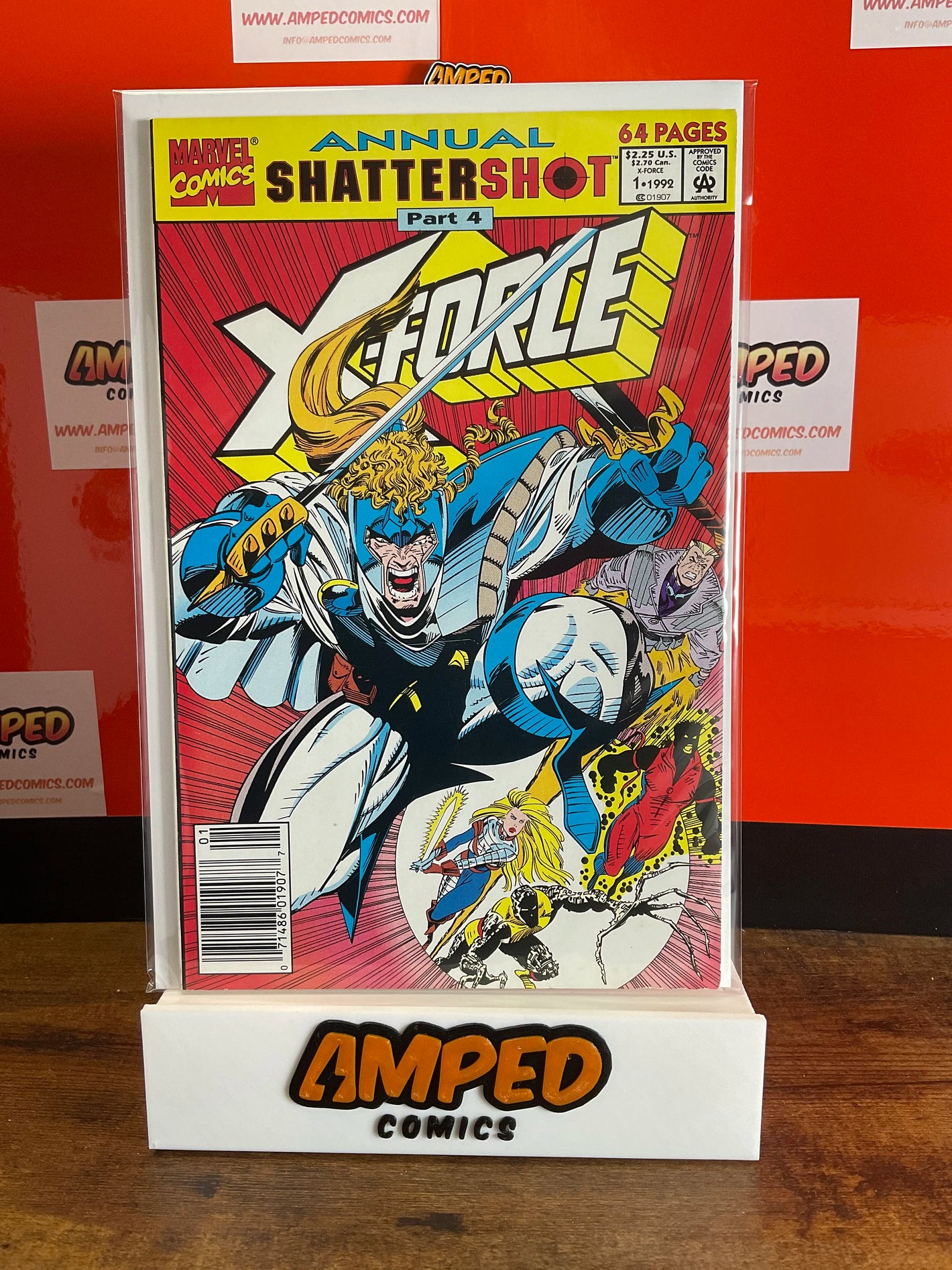 X-Force Annual 1 (1992) Marvel Comics Shattershot Part 4