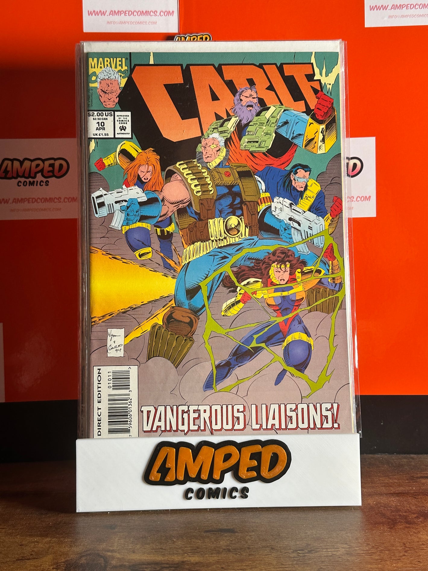 Cable #10 Marvel Comics (Apr 1994) Direct Edition