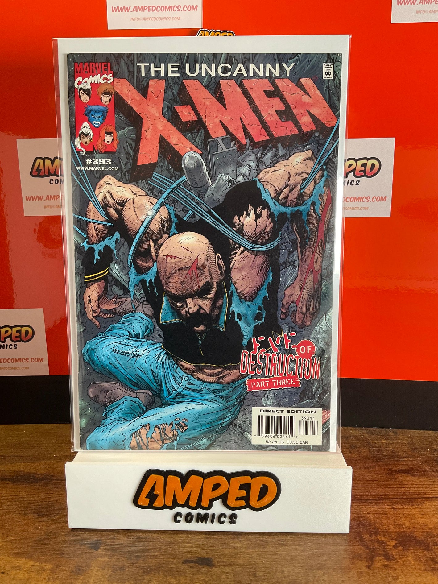 The Uncanny X-Men 393 Marvel Comics 2001 Direct Edition