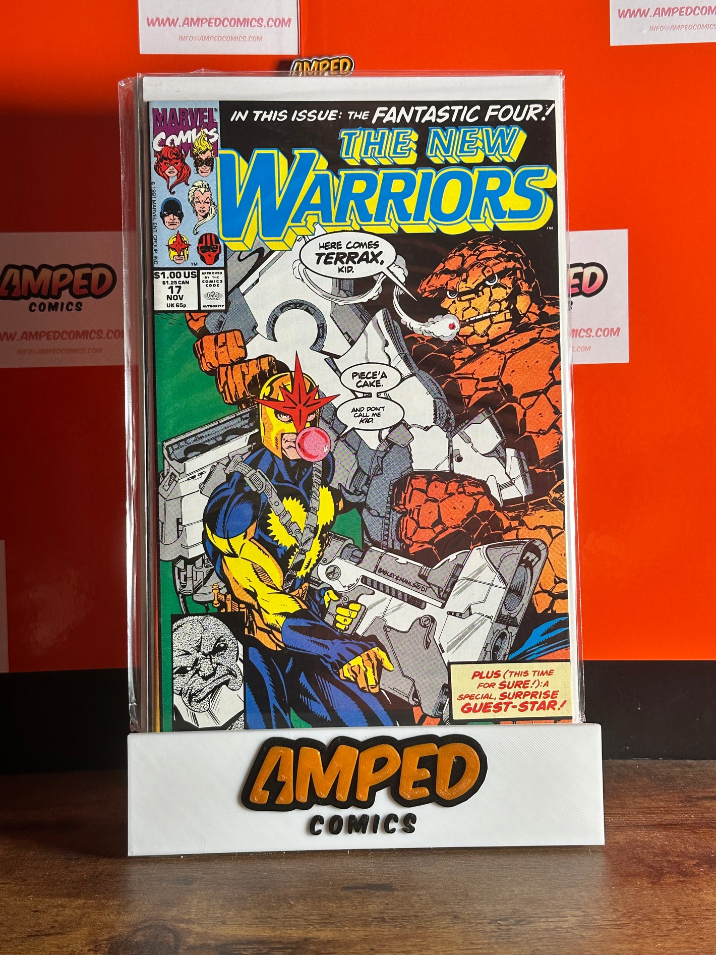 The New Warriors #17 Marvel Comics (Nov 1991)