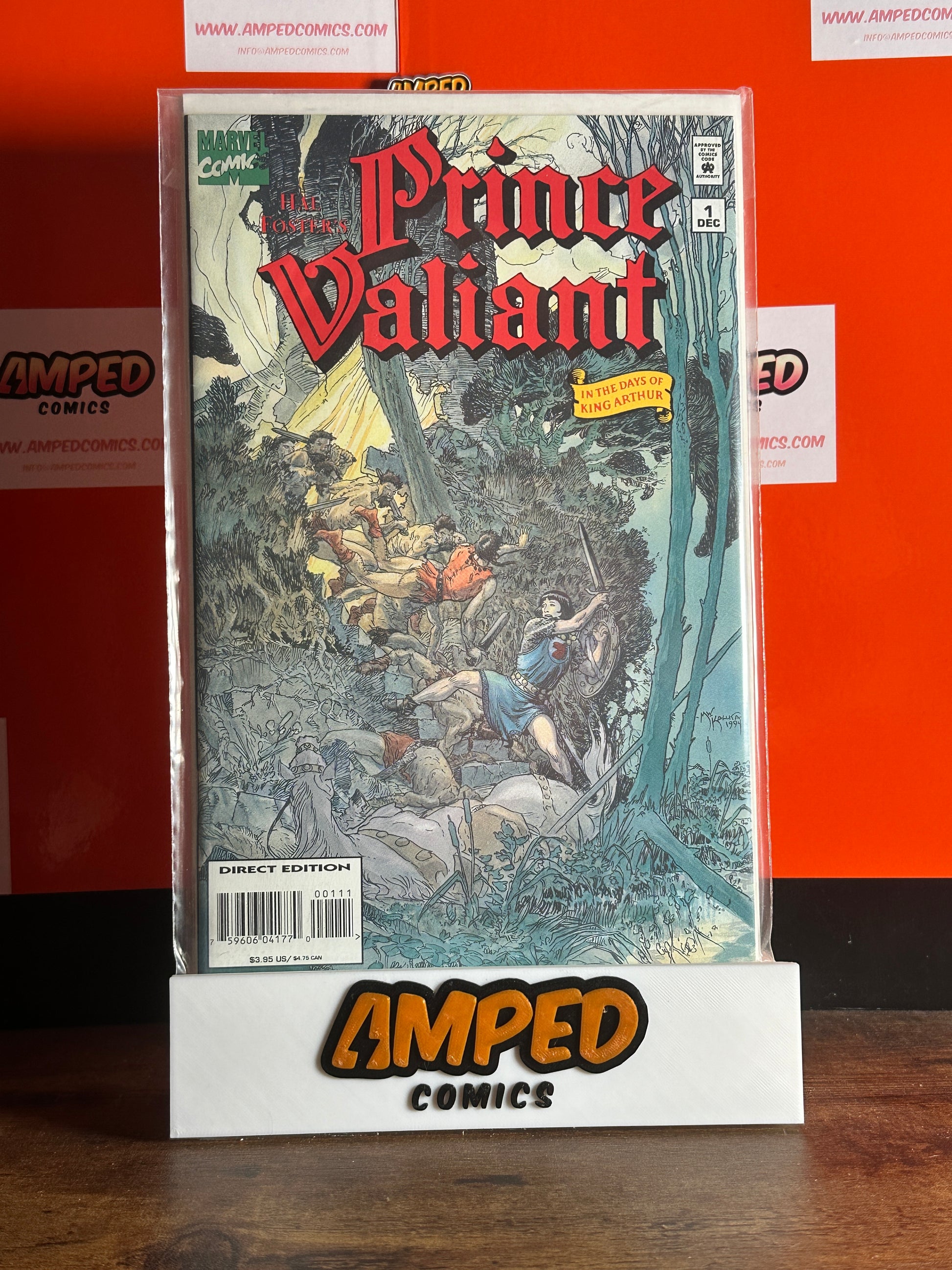 Prince Valiant #1 Marvel Comics Dec 1994 Direct Edition