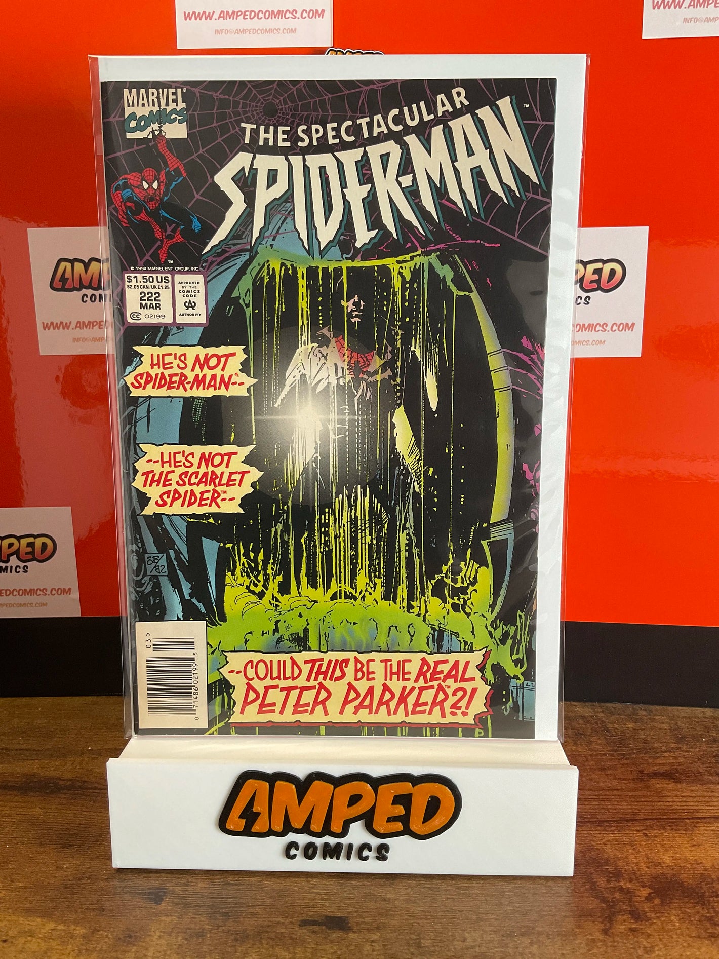 The Spectacular Spider-Man 222 Marvel Comics March 1995