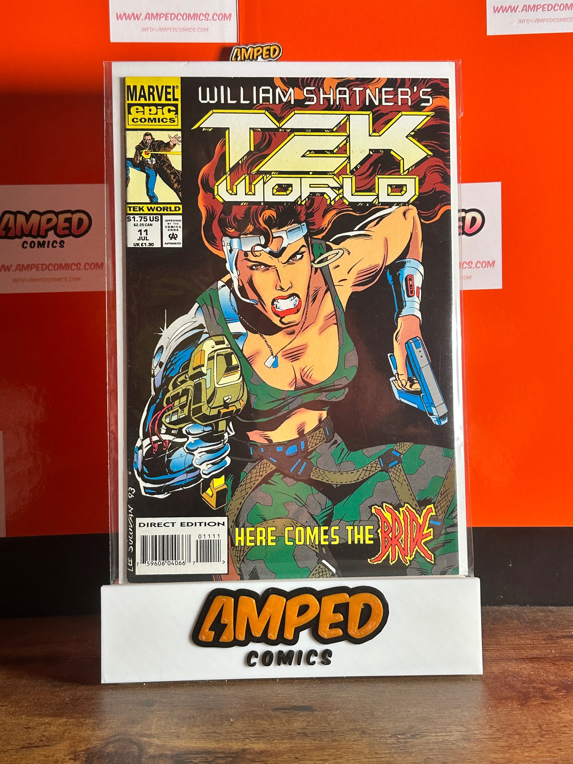 William Shatner's TekWorld #11 Marvel Epic Comics Jul 1994 Direct Edition