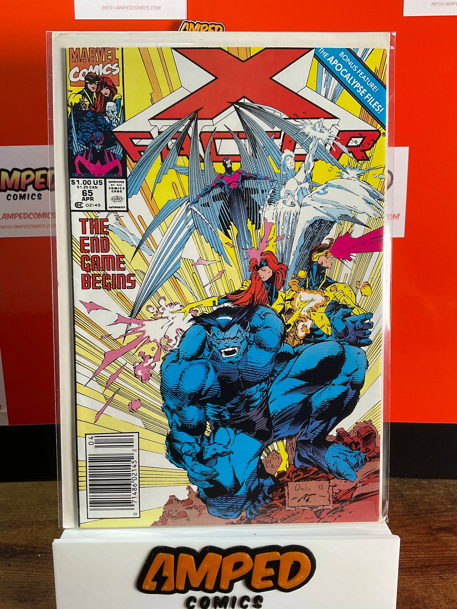 X-Factor 65 Marvel Comics April 1991 The End Game Begins