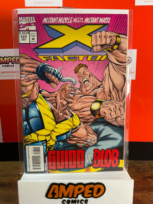 X-Factor 107 Marvel Comics October 1994 Guido vs Blob
