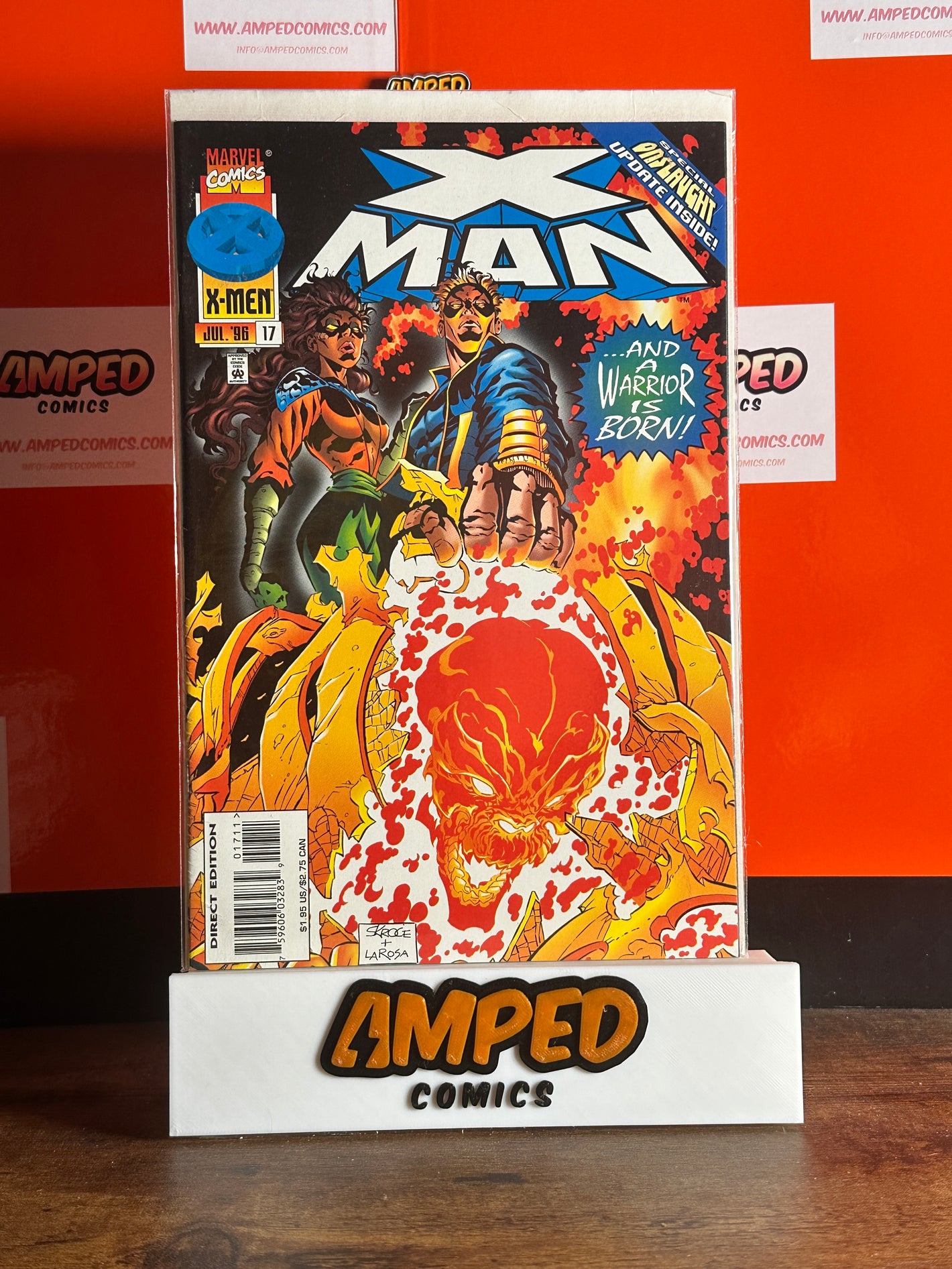 X-Man #17 Marvel Comics (July 1996) Direct Edition