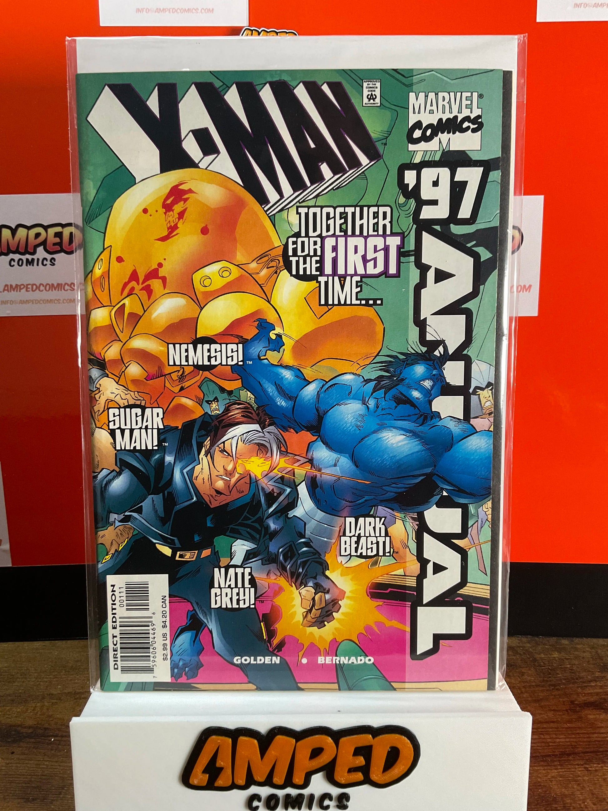 X-Man 97 Annual - Marvel Comics - Nate Grey, Sugar Man