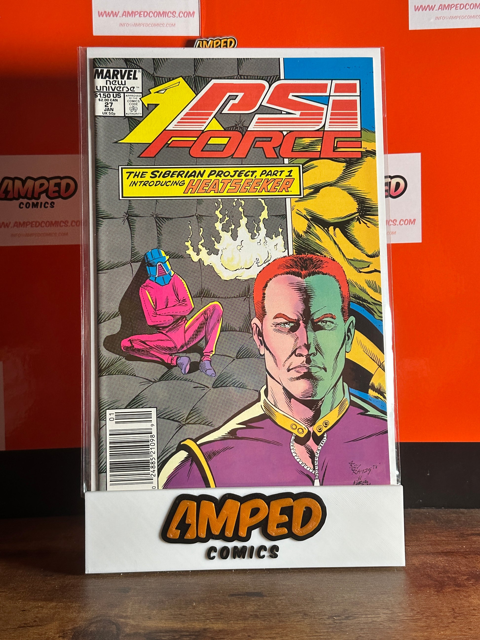 PSI-Force #27 Marvel Comics Jan 1994 Introducing Heatseeker
