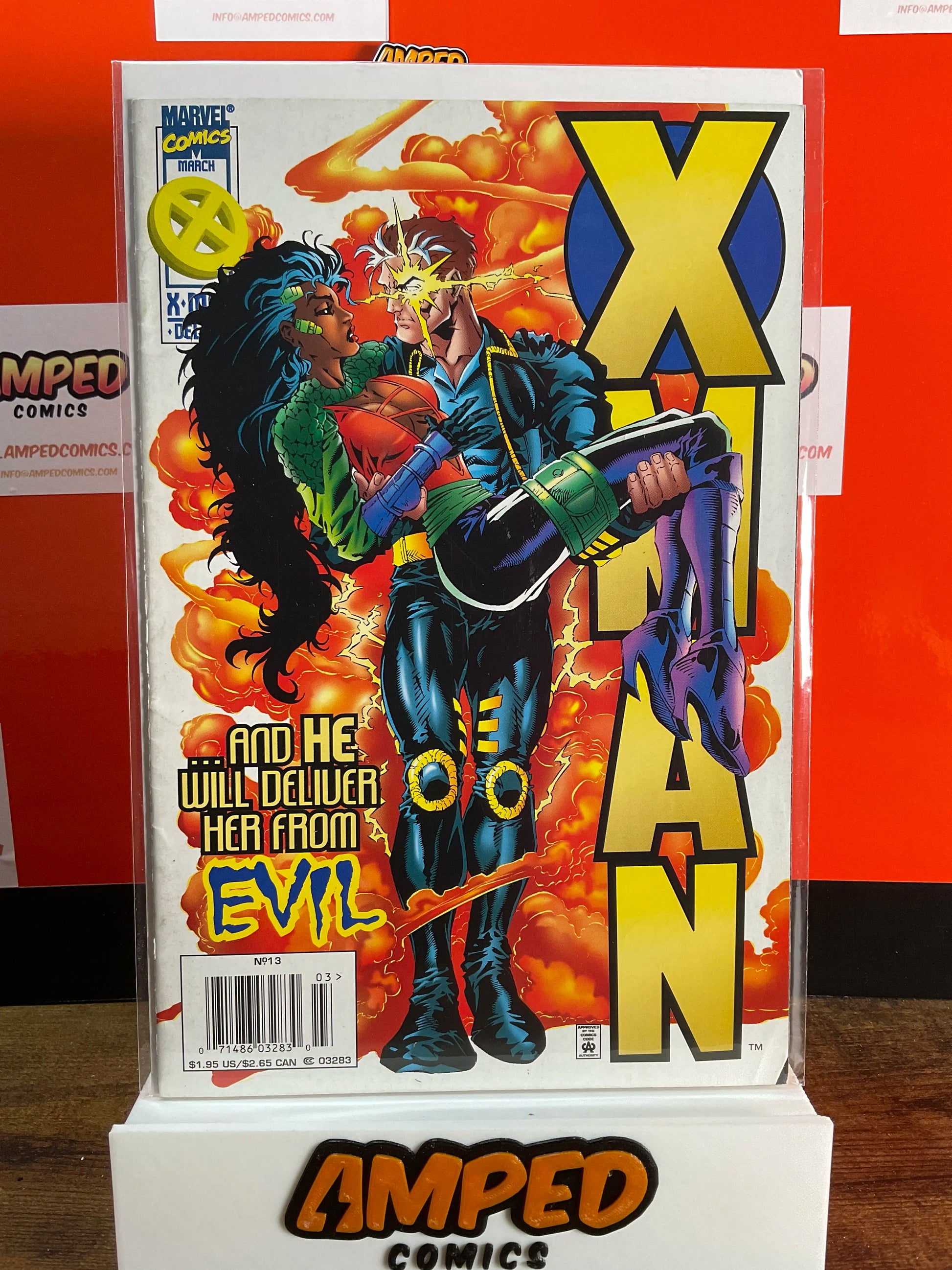 X-Men 13 Marvel Comics March 1992 Cyclops Storm Cover