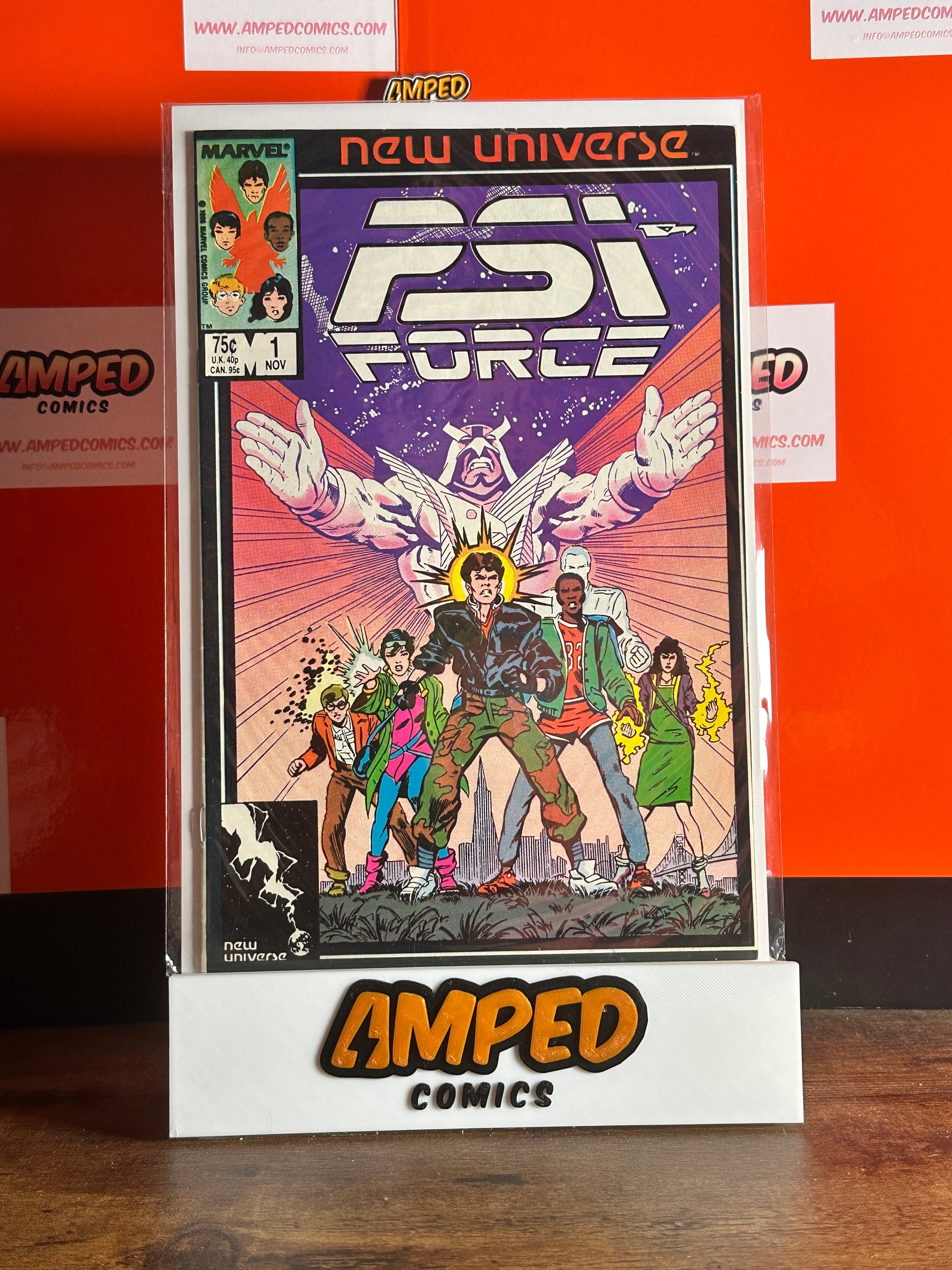 Psi-Force #1 Marvel Comics New Universe (Nov 1986) DIRECT