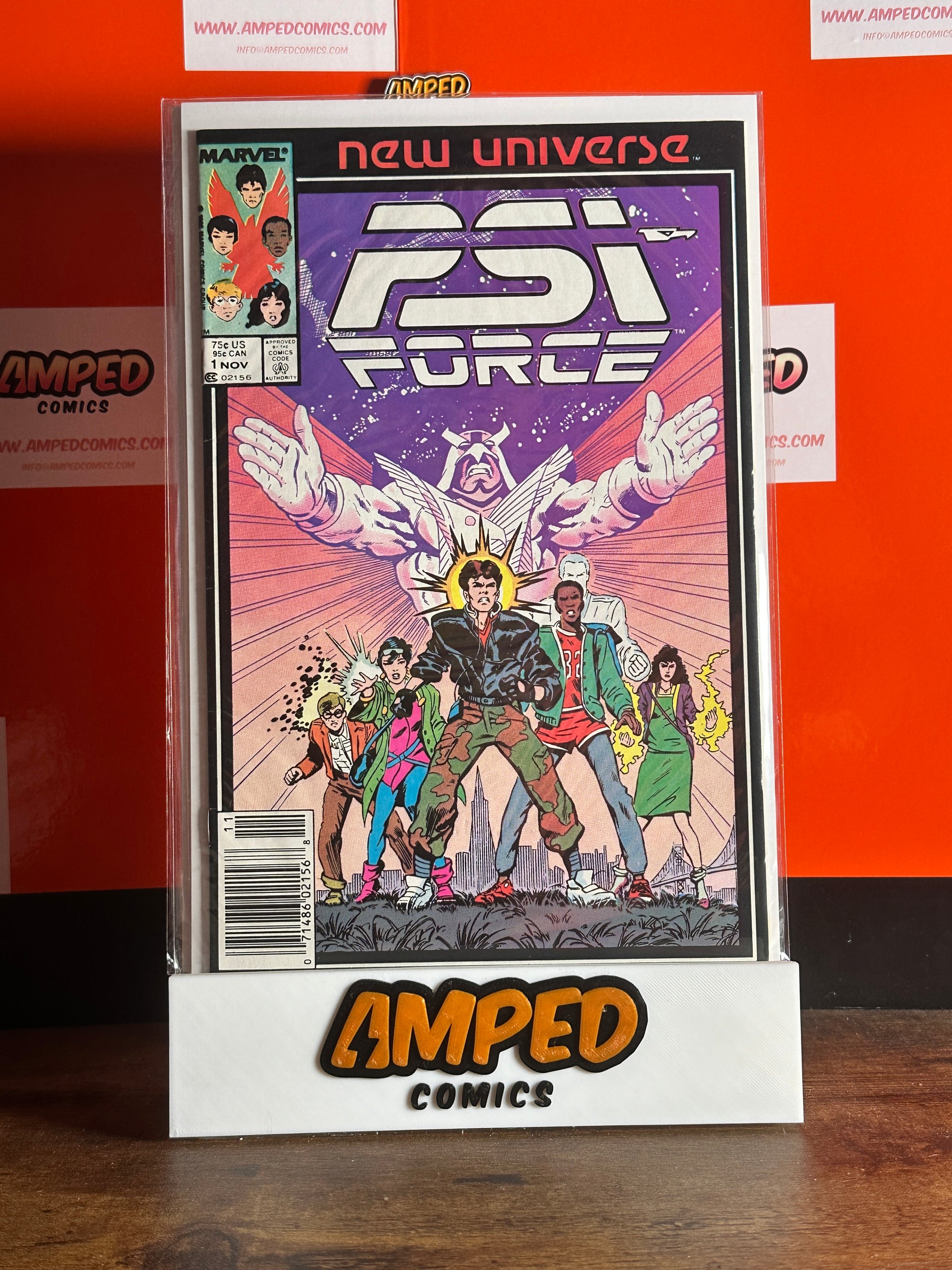 New Universe Psi-Force #1 Marvel Comics 1986 NEWSSTAND