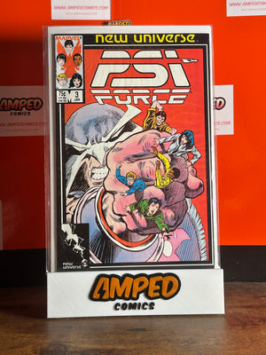 Psi-Force #3 Marvel Comics New Universe Jan 1987