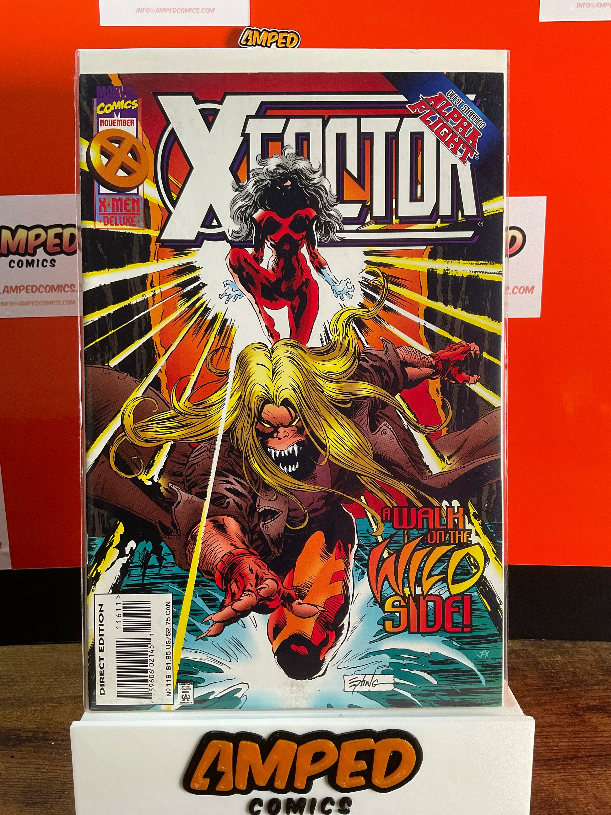 X-Factor 116 Marvel Comics November 1995 Direct Edition