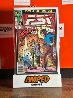 Psi-Force #7 Marvel Comics (May 1987) New Universe