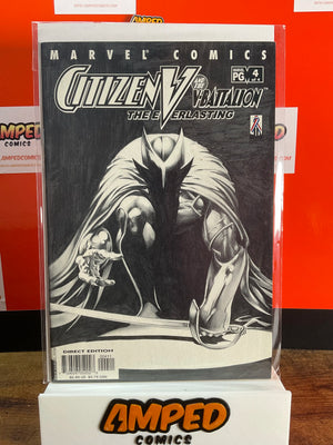 Citizen V and the V-Battalion 4 Marvel Comics 2002