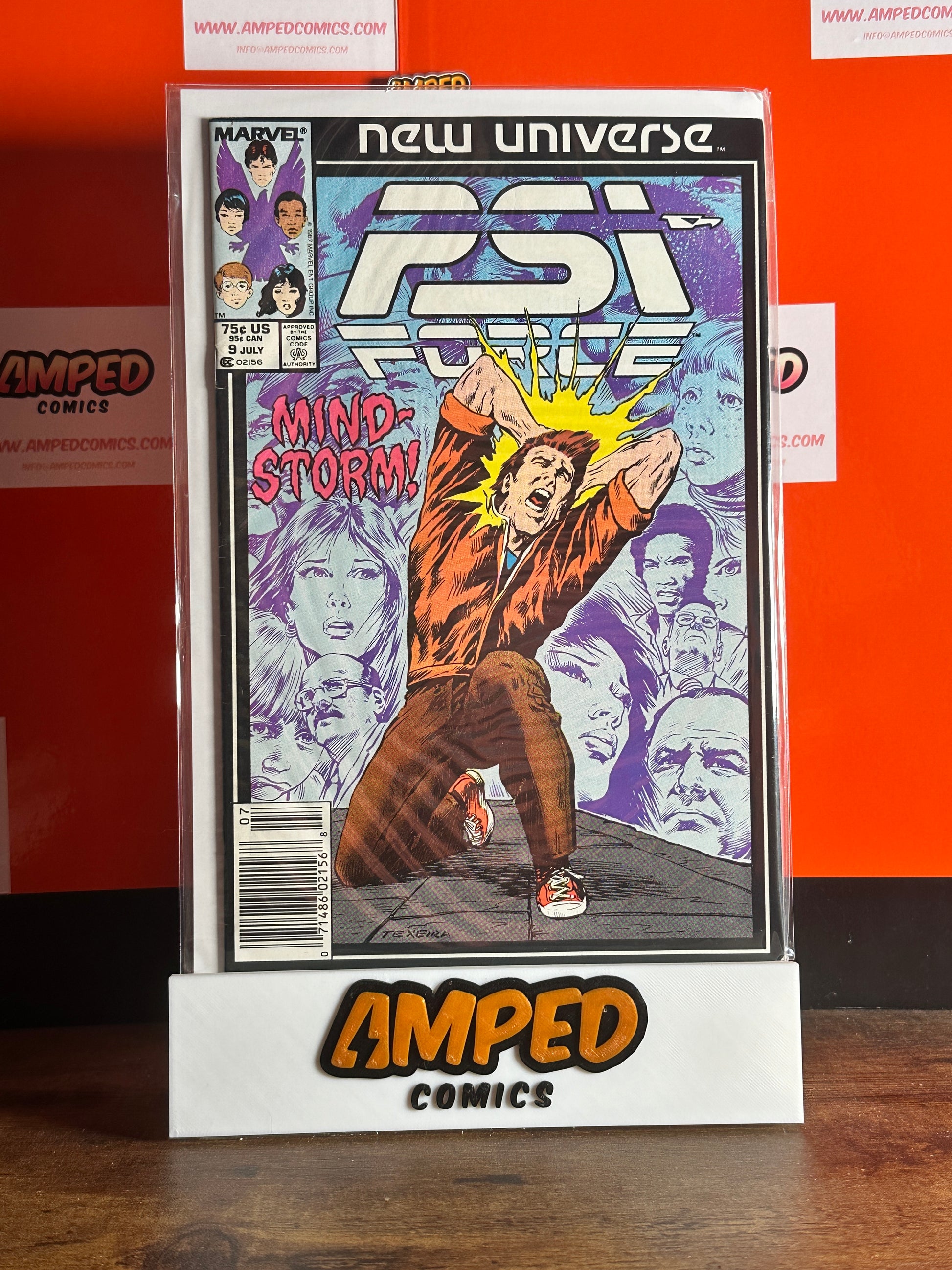 Psi-Force #9 Marvel 1987 New Universe