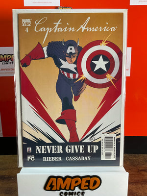 Captain America 4 Marvel Comics 2003 Rieber Cassaday