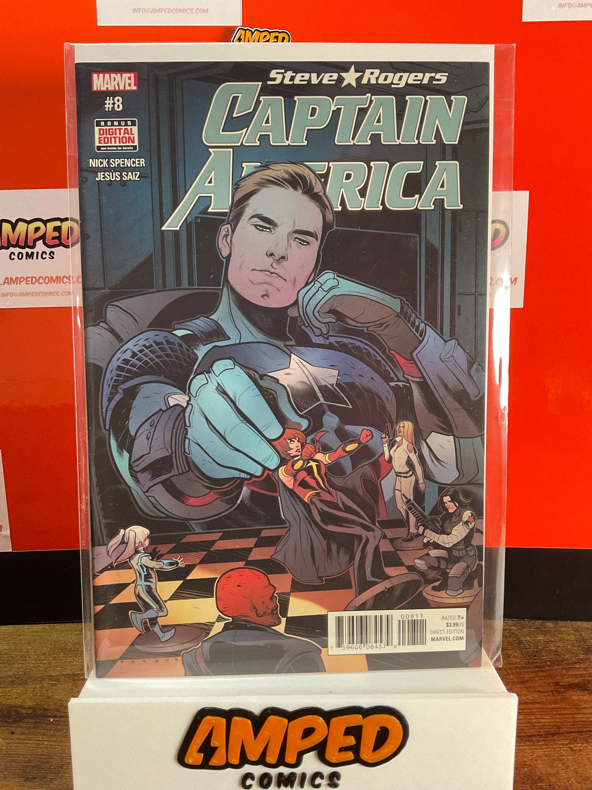 Steve Rogers Captain America 8 Marvel 2017 Nick Spencer