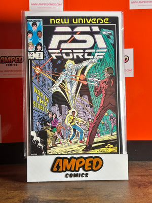 Psi-Force #2 Marvel (New Universe) Dec 1986