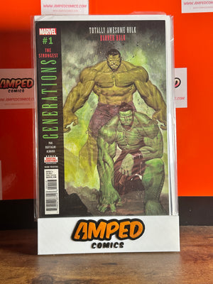 Generations: Banner Hulk & Totally Awesome Hulk #1 Marvel Third Printing