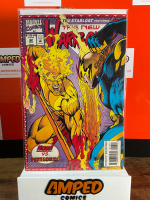 The New Warriors 42 Marvel Comics Dec 1993 Nova vs Firelord