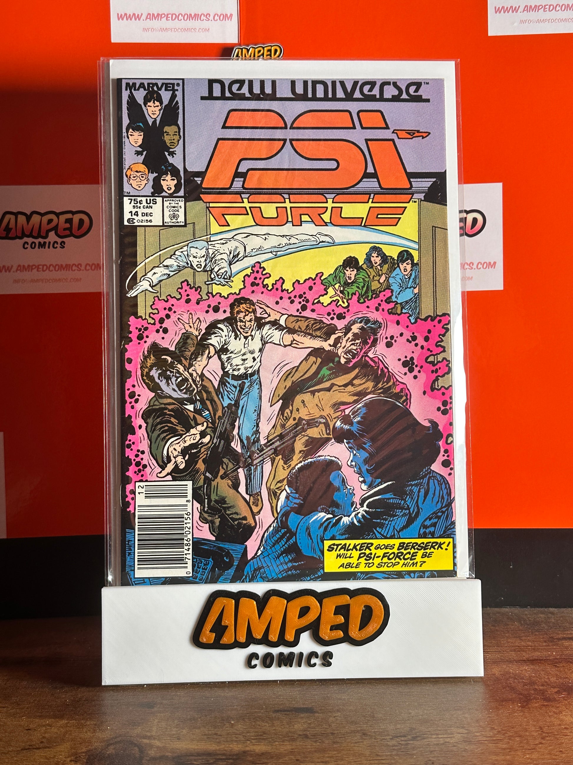 Psi-Force #14 Marvel Comics Dec 1987