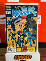 The New Warriors 22 Marvel Comics Apr 1992 Darkhawk Rage Join