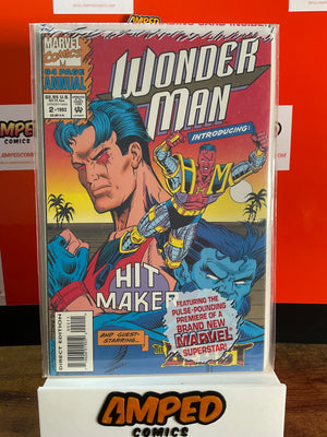 Wonder Man Annual 2 (1993) Marvel Comics Introducing Hit Maker
