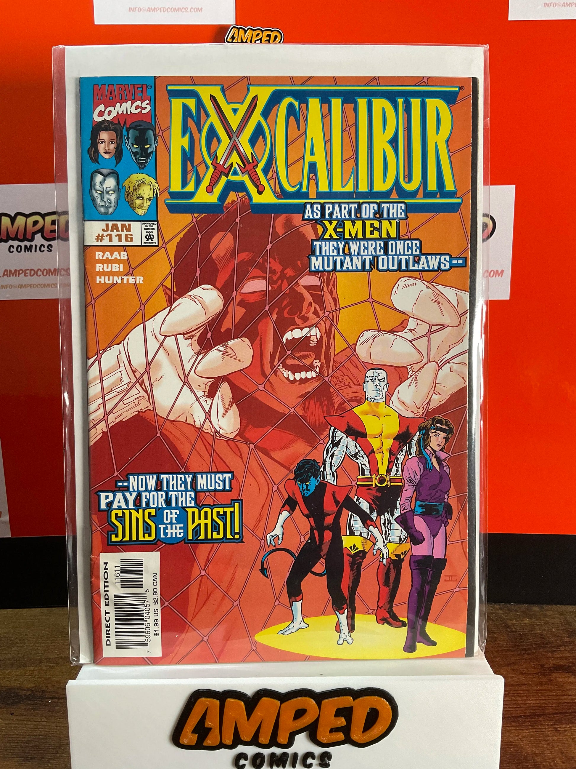 Excalibur 116 Marvel Comics Jan 1998 Nightcrawler Colossus