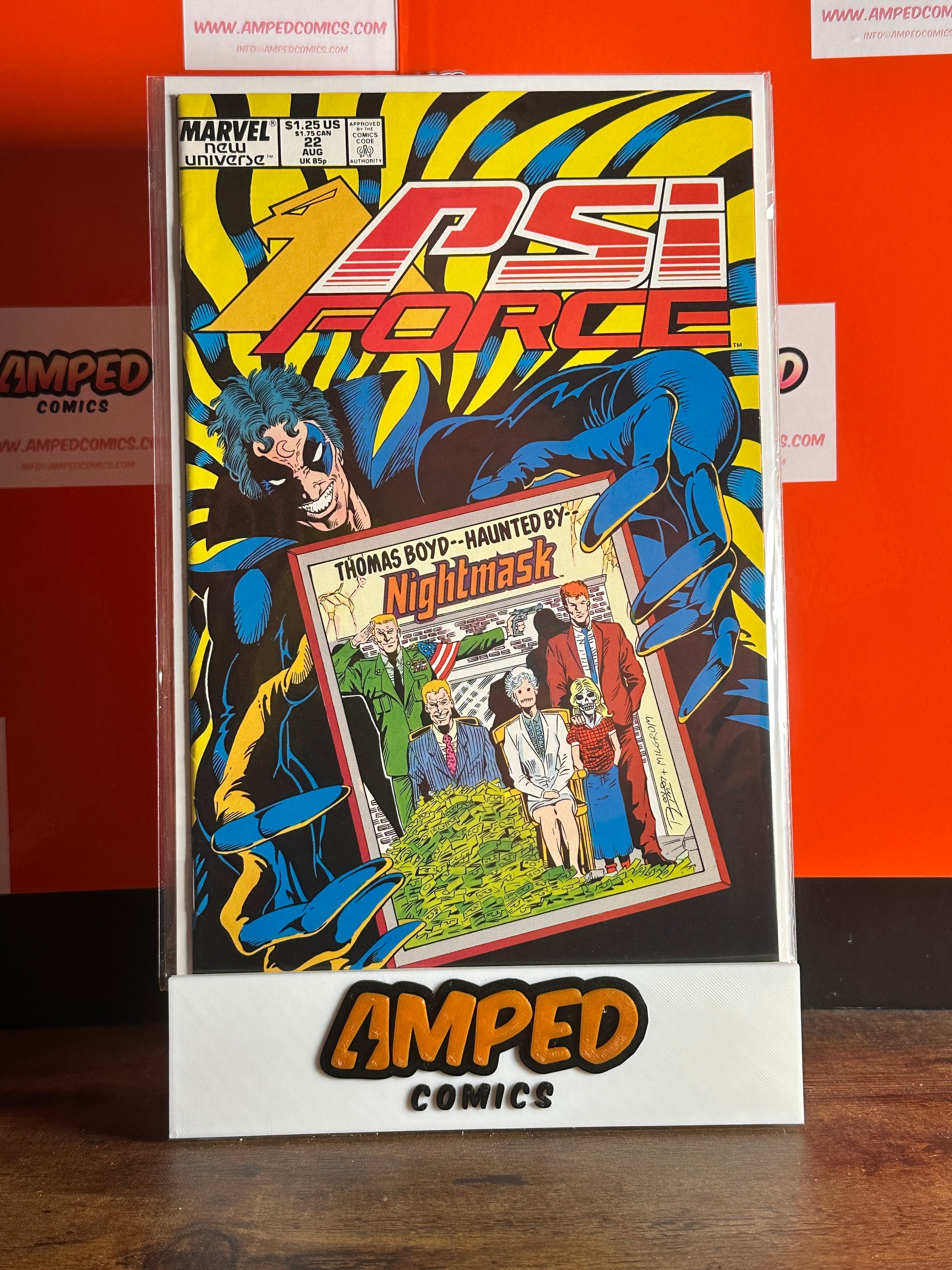Psi-Force #22 Marvel Comics Aug 1989