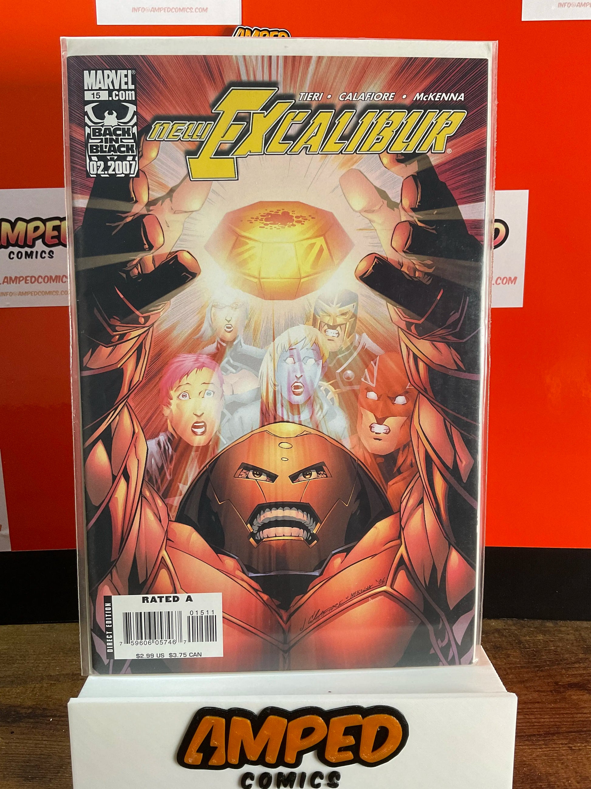 New Excalibur 15 Marvel Comics February 2007