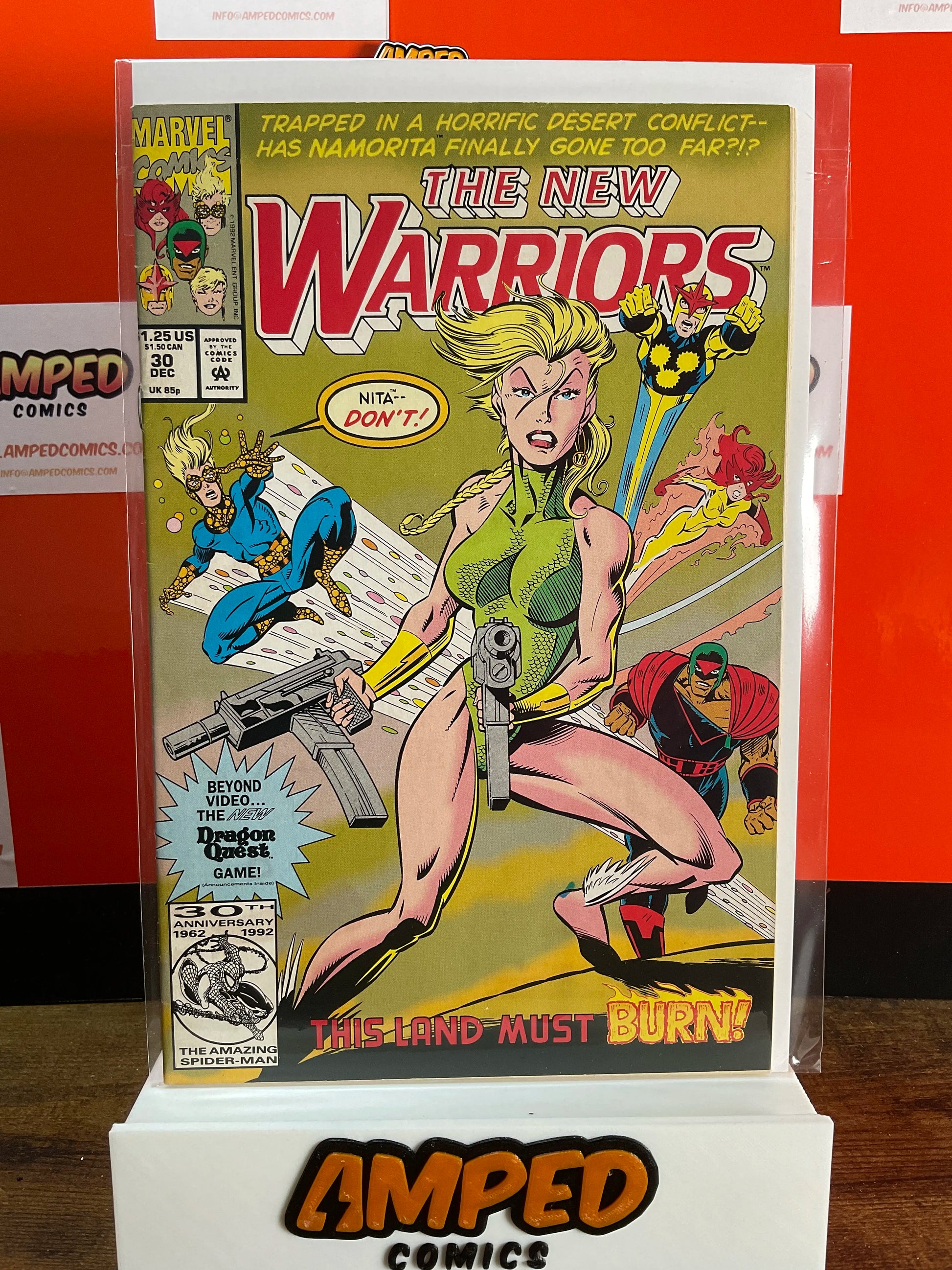 The New Warriors 30 Marvel Comics Dec 1992