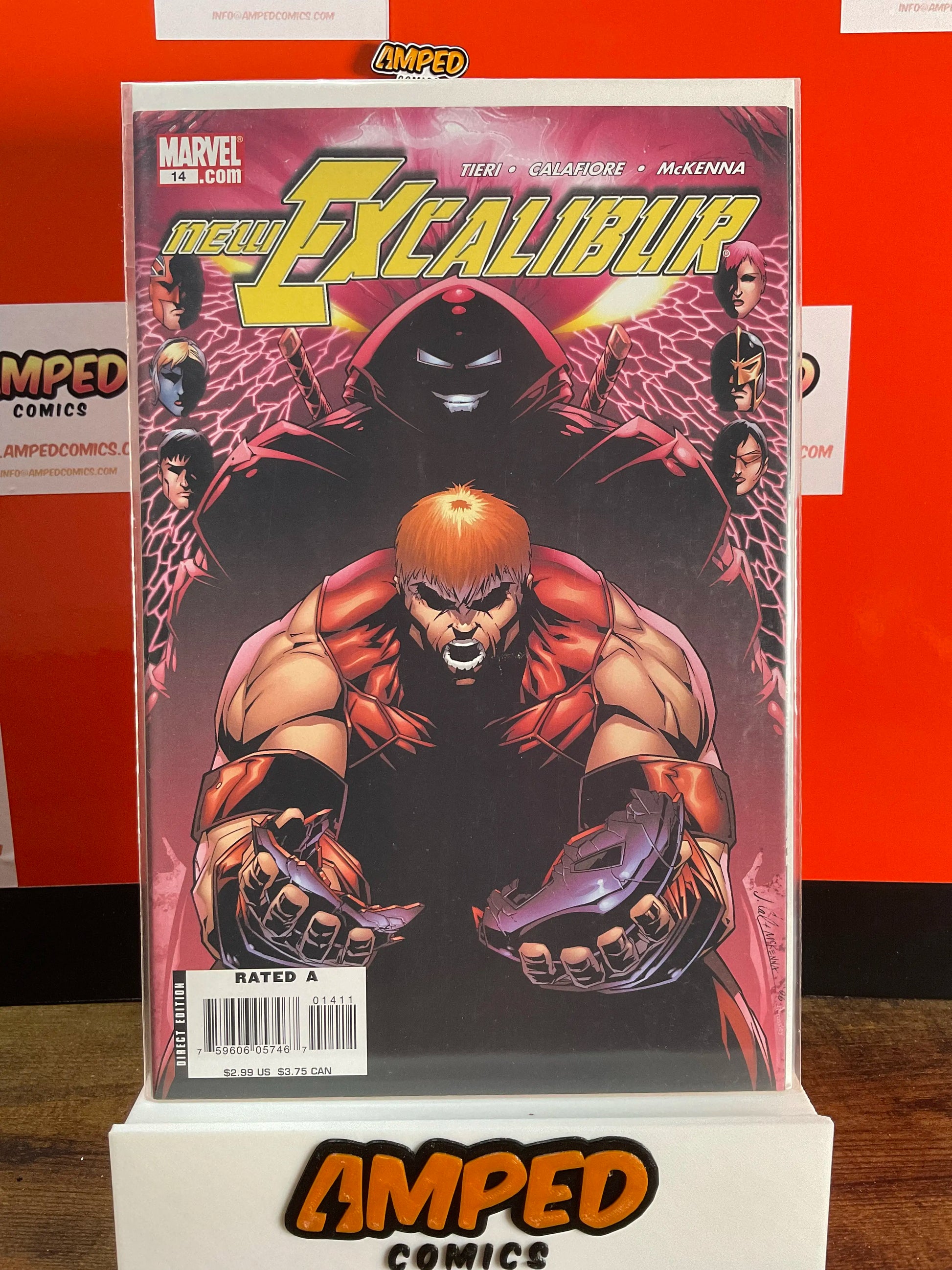 New Excalibur 14 Marvel Comics 2006 Tieri Galafiore McKenna