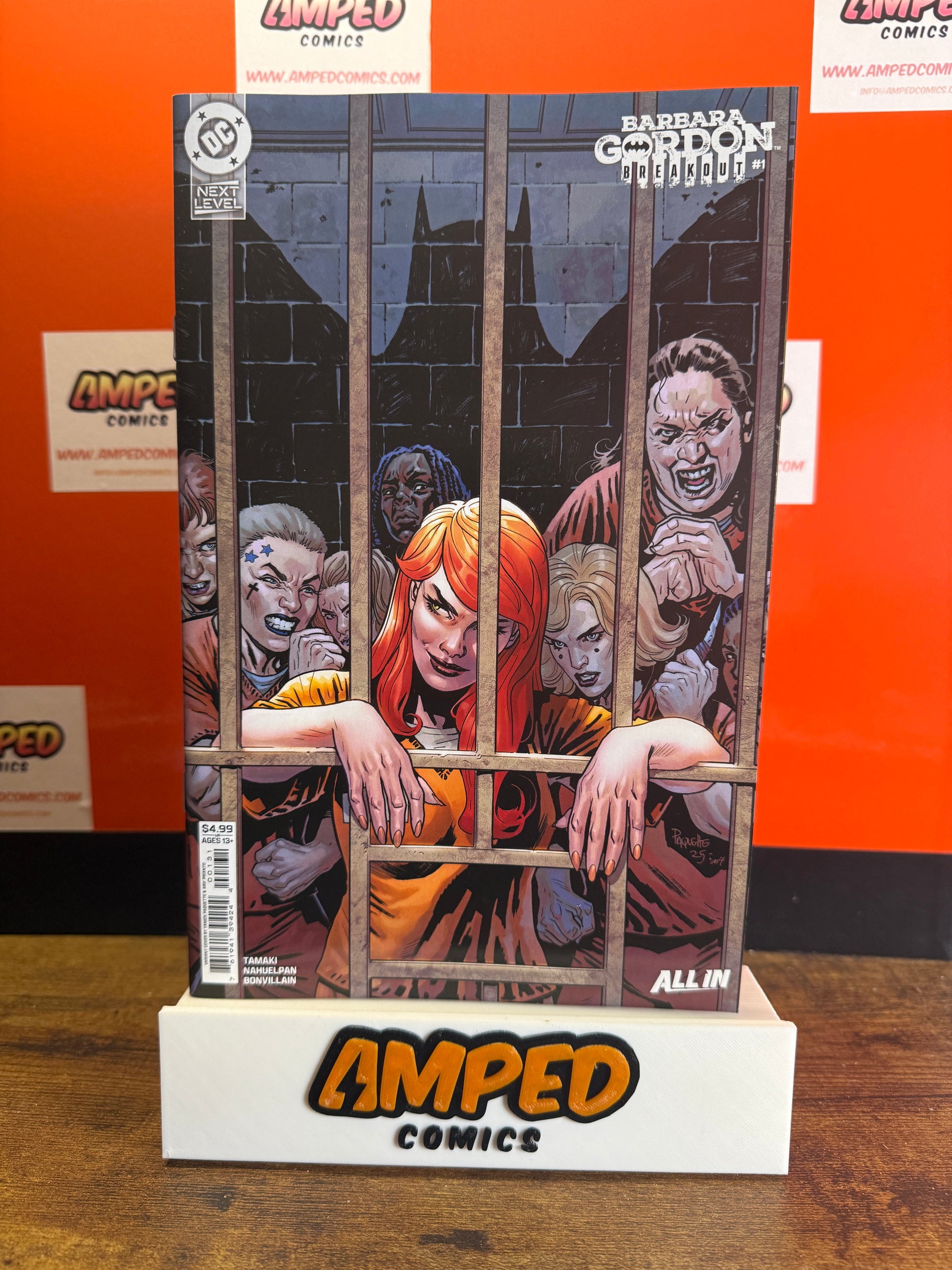 BARBARA GORDON BREAKOUT #1 CVR B YANICK PAQUETTE CARD STOCK VAR