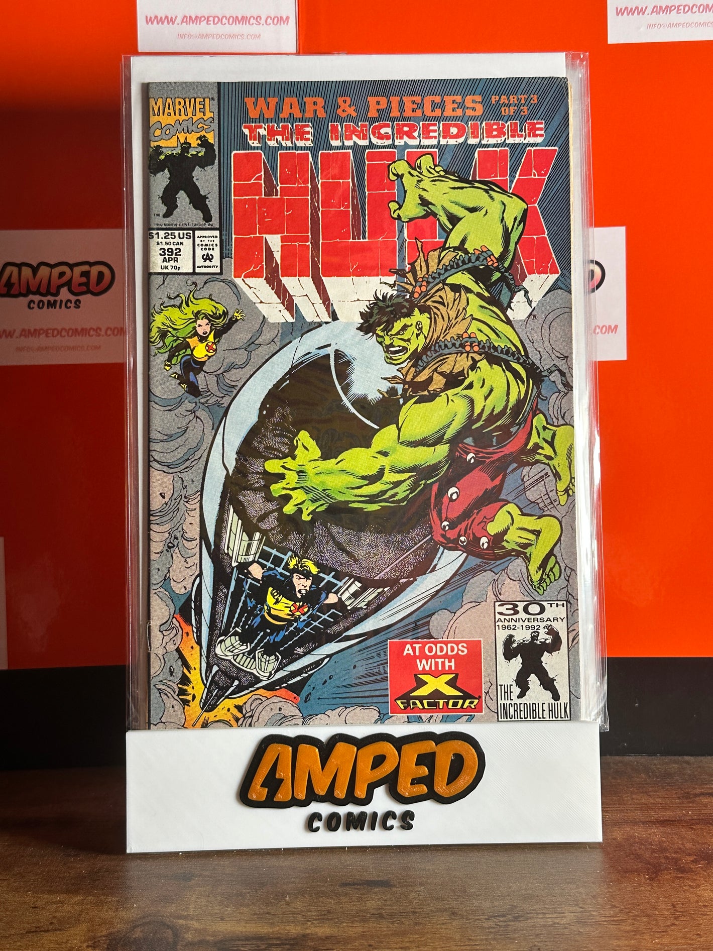 The Incredible Hulk #392 Marvel Comics Apr 1992 War & Pieces Part 3